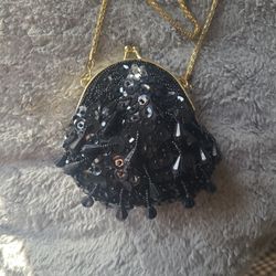 Small Beaded Coin Purse