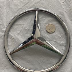 Mercedes Star  - Big - 6.5 Inches  - Made In Germany 
