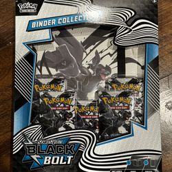 Black Bolt Binder Collection - Pokemon TCG