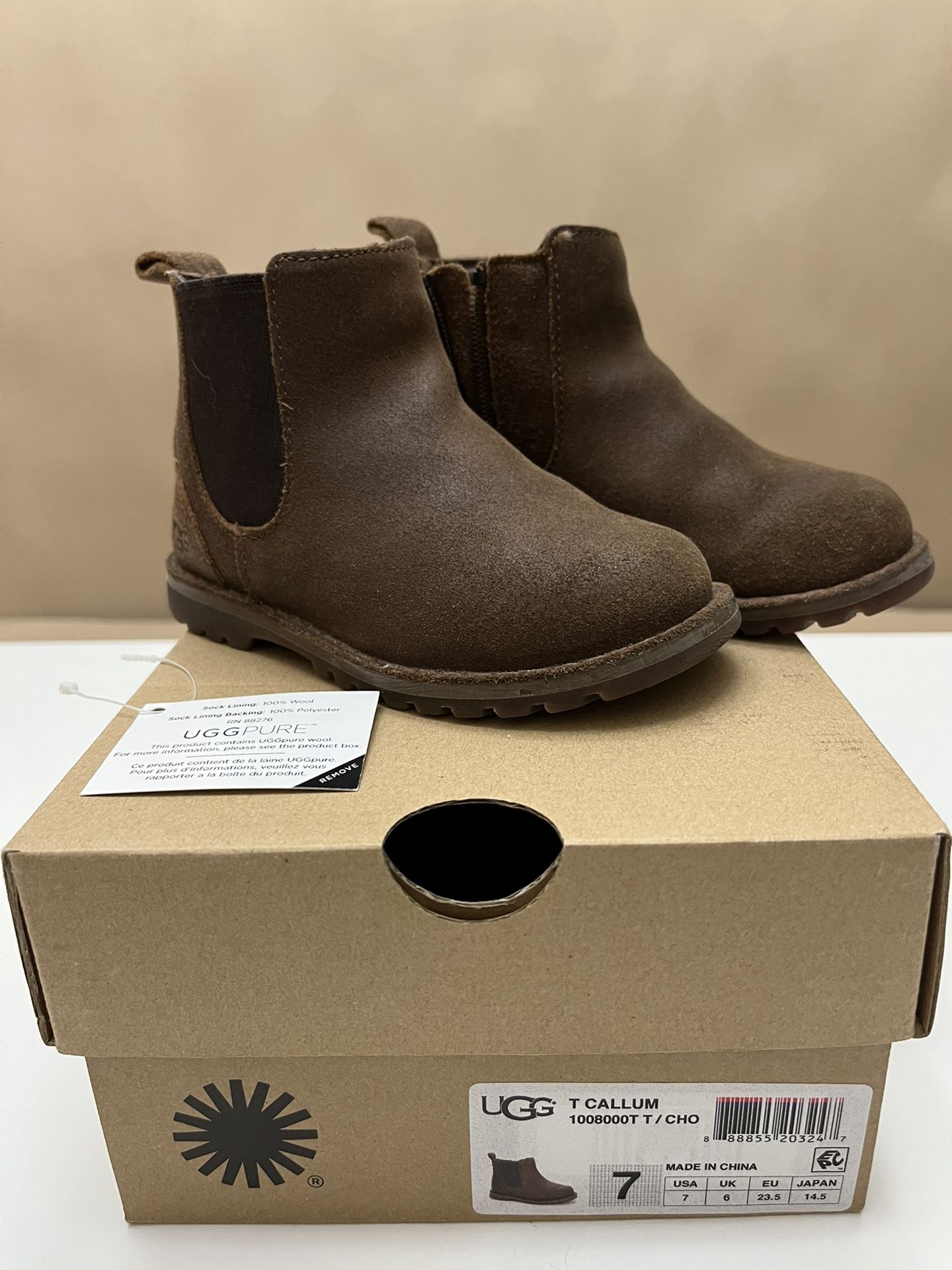 UGG Toddler Boy Boots Size 7