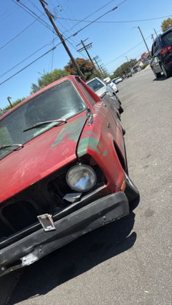 Red , Ford TittleTruck Pick up. Year 1979