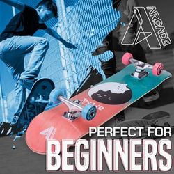 Arcade Skate Board for Kids 8-12 - 31' Skateboards for Beginners, Teens & Adults
