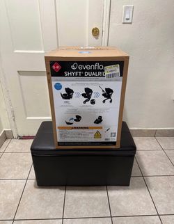 Evenflo Shyft DualRide Infant Car Seat & Stroller - Beaufort Black