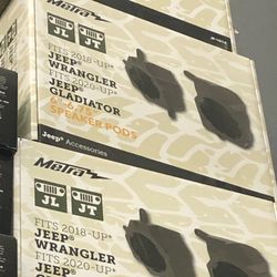 6"- 6.75" speaker pods-WranglerJL 2018-UP Gladiator 2020-UP