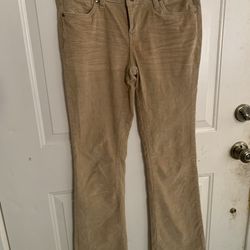Corduroy Pants Size 3 Women’s Tan Colored