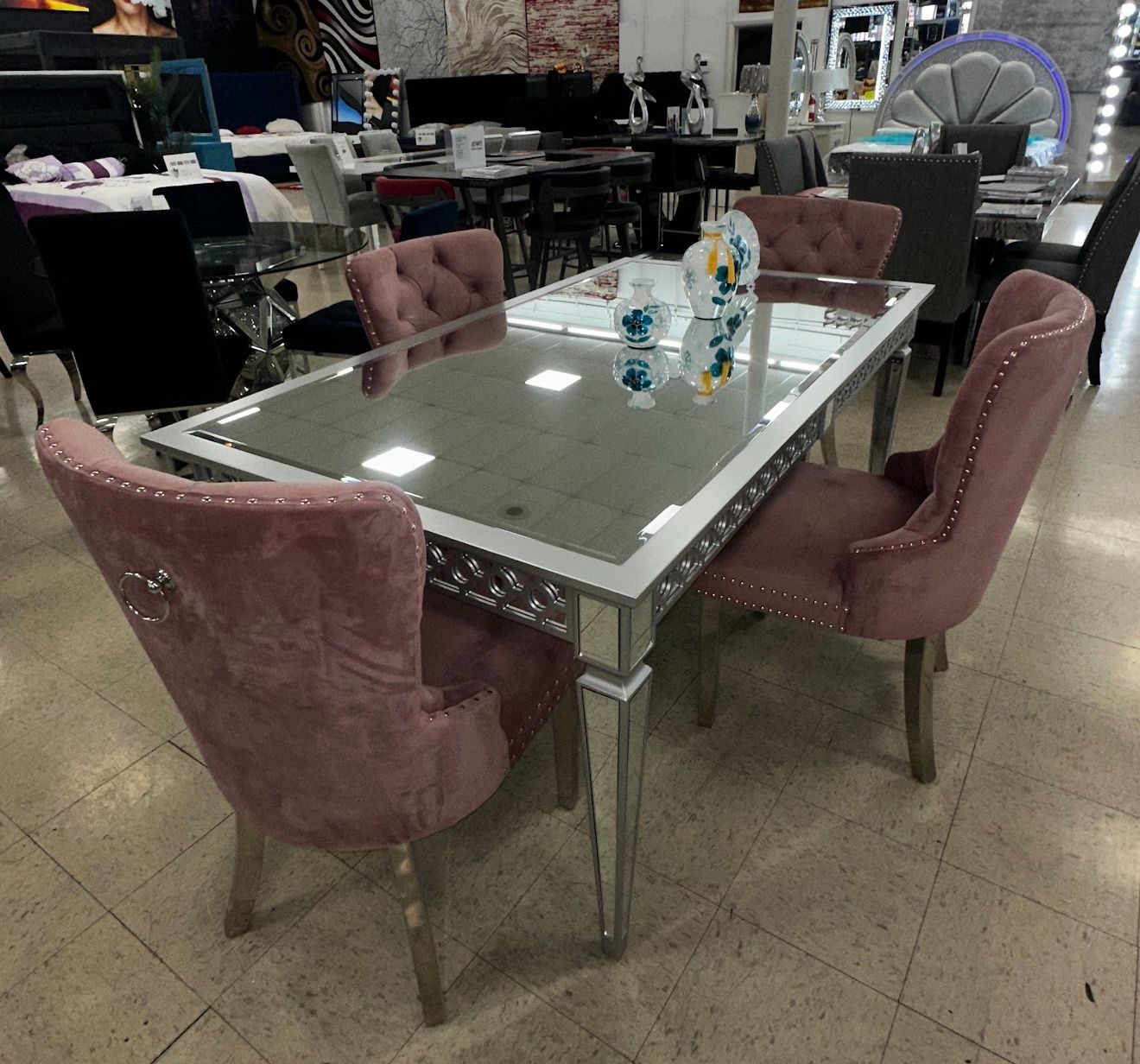 Dining Table Set No Money Down No Credit Need