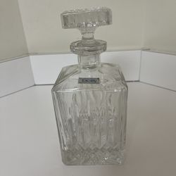 Whiskey Decanter, Lead Crystal 