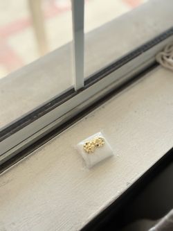 Gold Nugget earrings