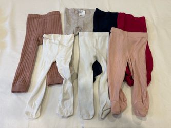 7 baby girl legging bundle 6 month