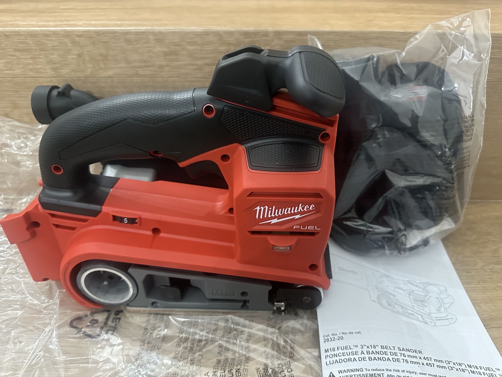 Milwaukee M18 Fuel Belt Sander (new)