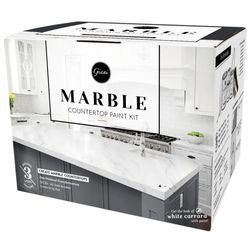 Giani Carrara White Marble Epoxy Countertop Kit BRAND NEW