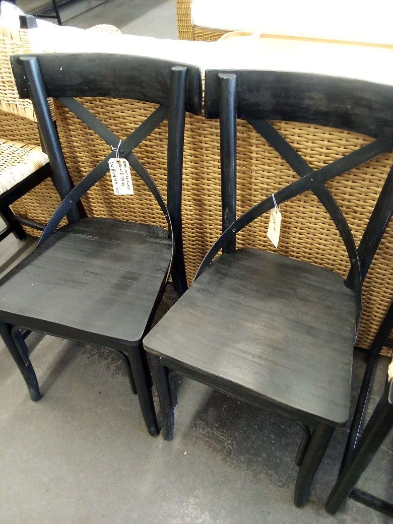 Bistro Chair Blackwash
