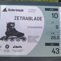 Rollerblades Size 10