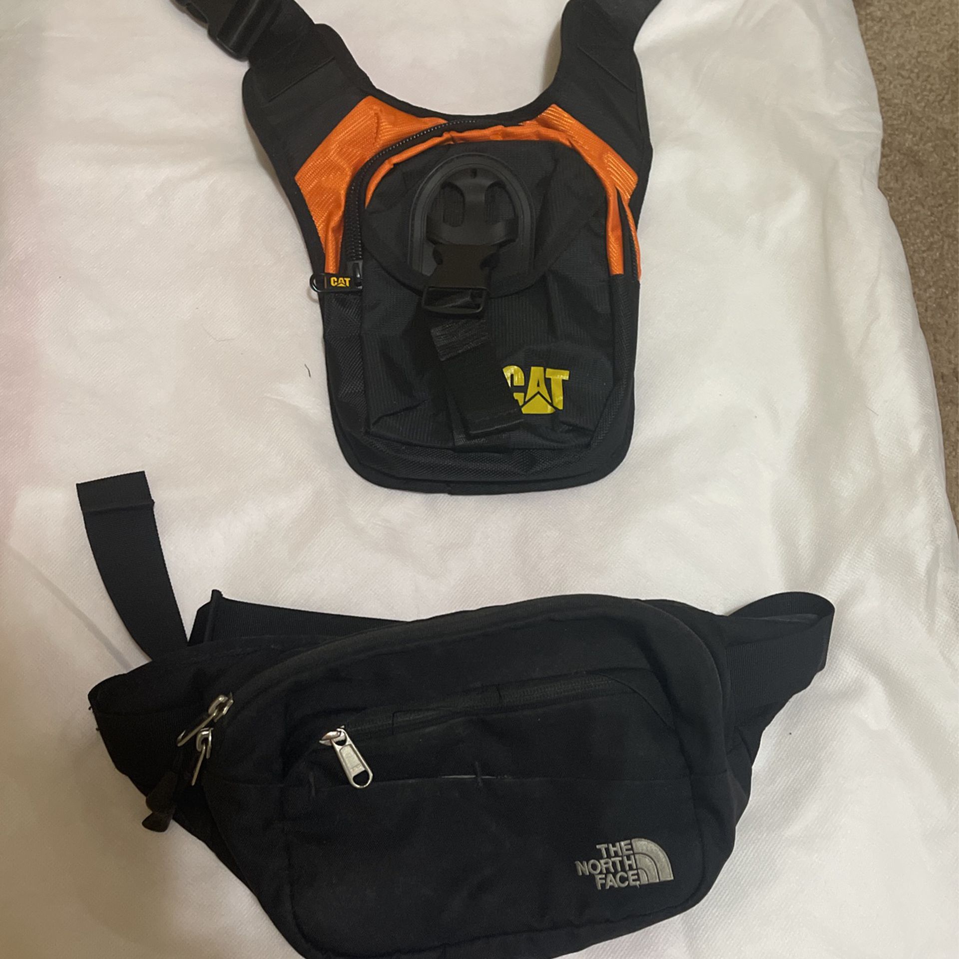 North Face, CATERPILLAR CAT, Etc… Funny Pack /belt Bag