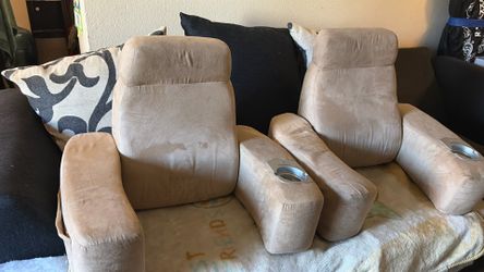 Back massaging chairs