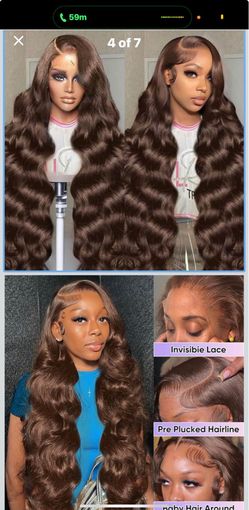 Human hair wig