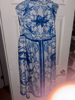 Shein Strapless Summer dress Women’s Xl NWOT