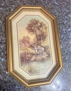 Vintage Horse Wall Art (burwood)