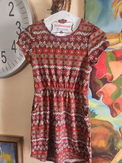 LuLa Roe Boho Dress Girl Size 10