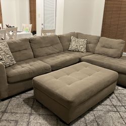 Couch And Ottoman 