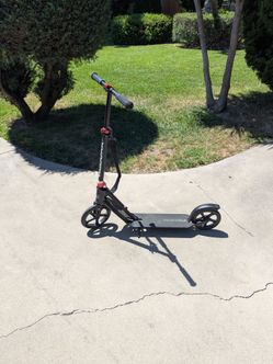 HUDORA Adult Kick Scooter Black