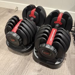 2 Set Bow flex Dumbbells