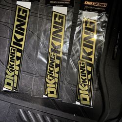 Dirt King Decal 