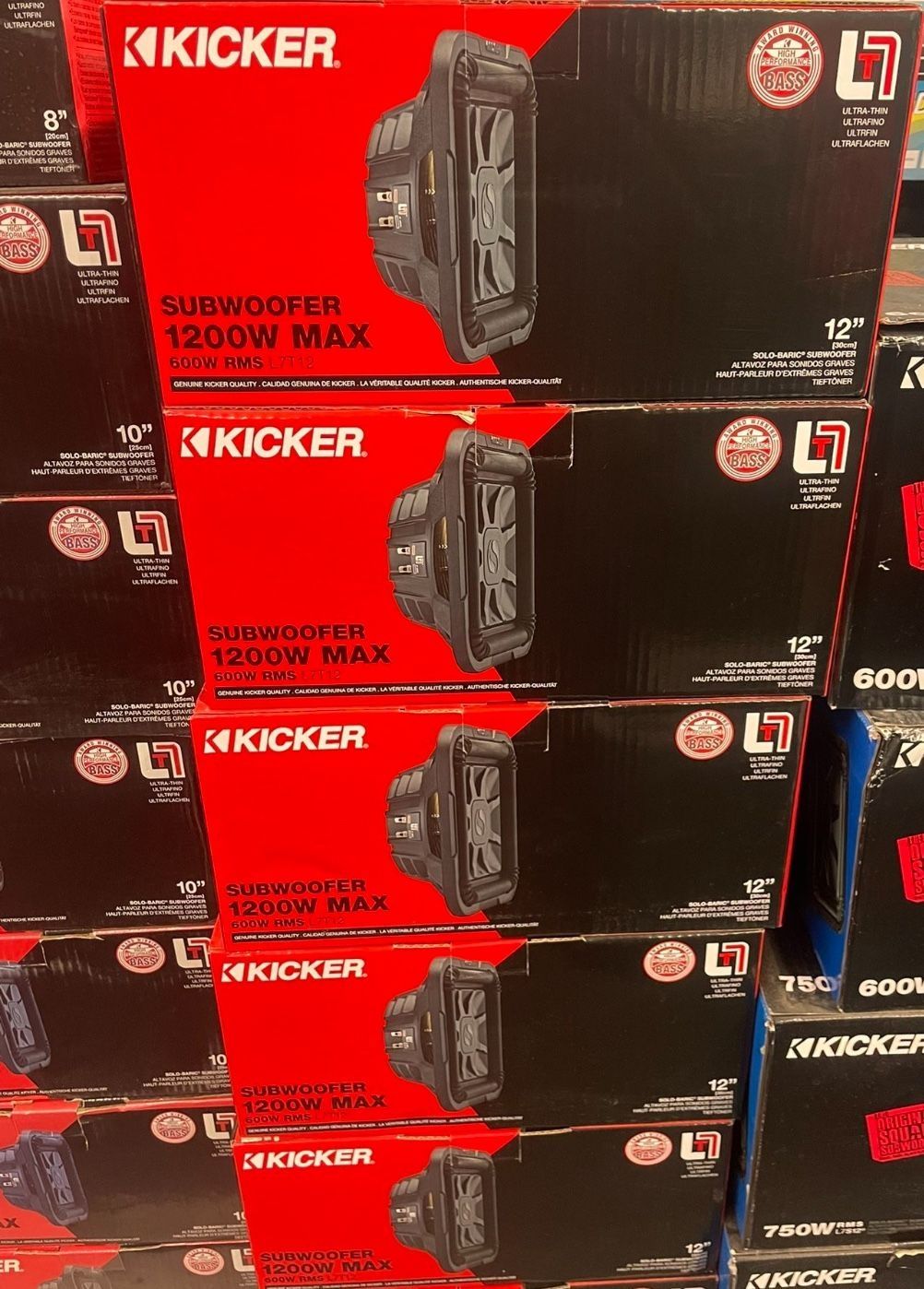 Kicker L7 Subwoofer 1200 Watt
