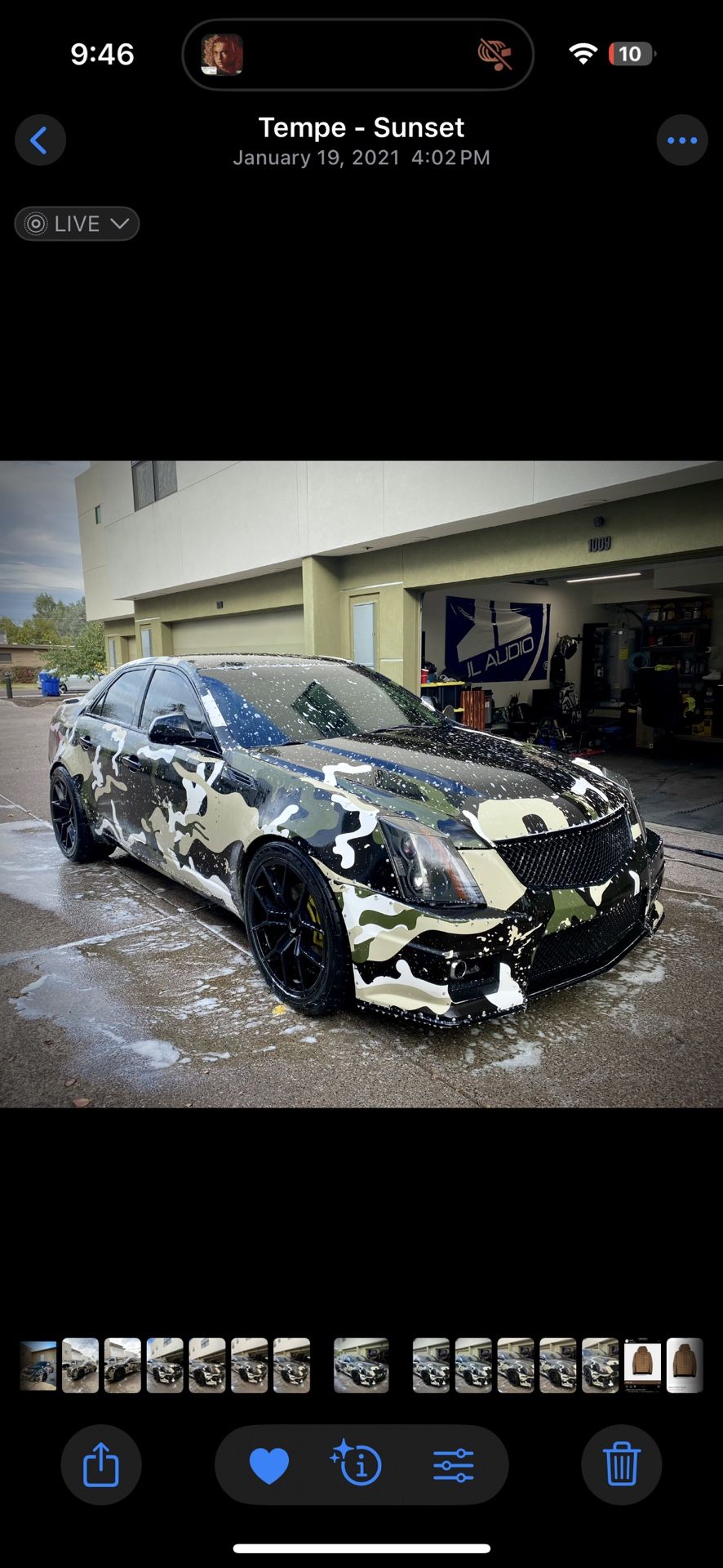 Cadillac CTS V Hood, Fog Light Bezel And Upper/lower Grill