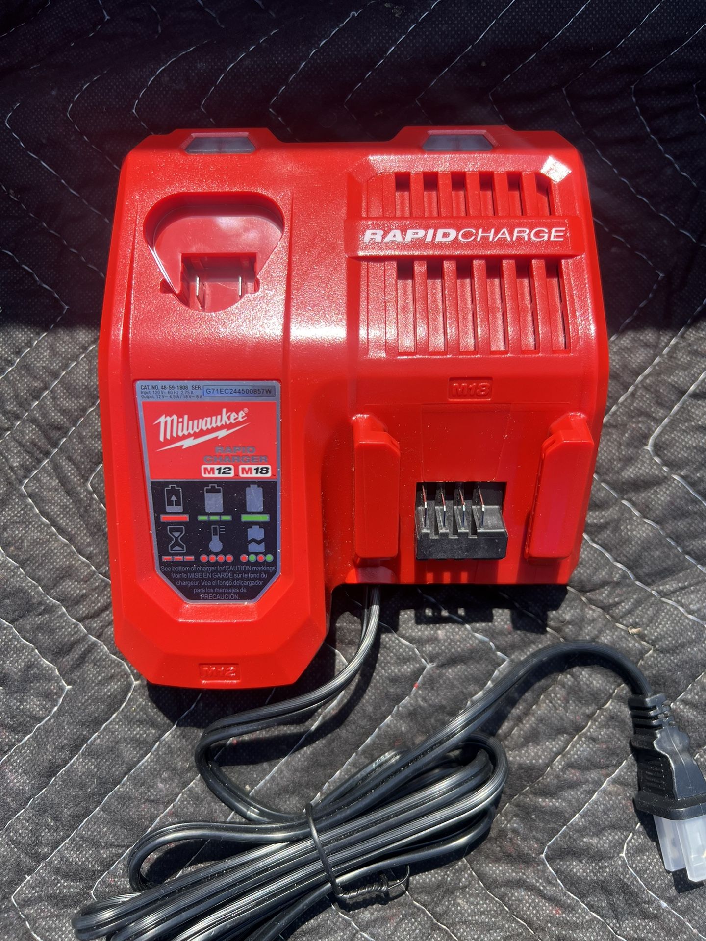 Milwakee Rapid Charger