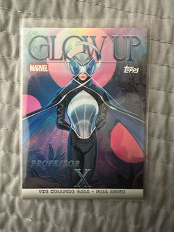 Topps Marvel Neon 2026 Glow Up Insert Trading Card GU-17 Professor X