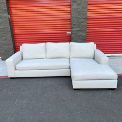 Pottery Barn Sectional Sofa Couch - Delivery Available 