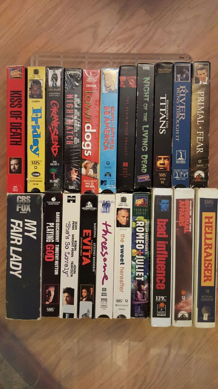 300 VHS Movies for Sale in Kent, WA OfferUp
