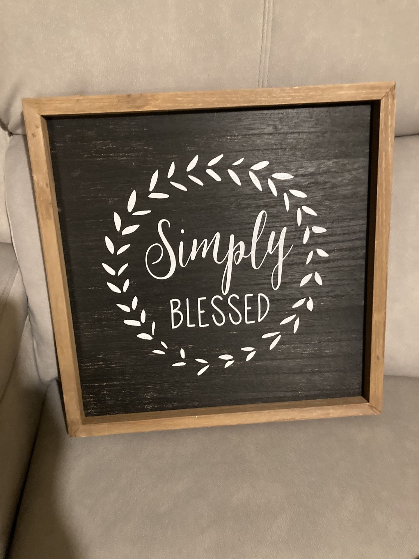 New Black & White Plaque… Read description