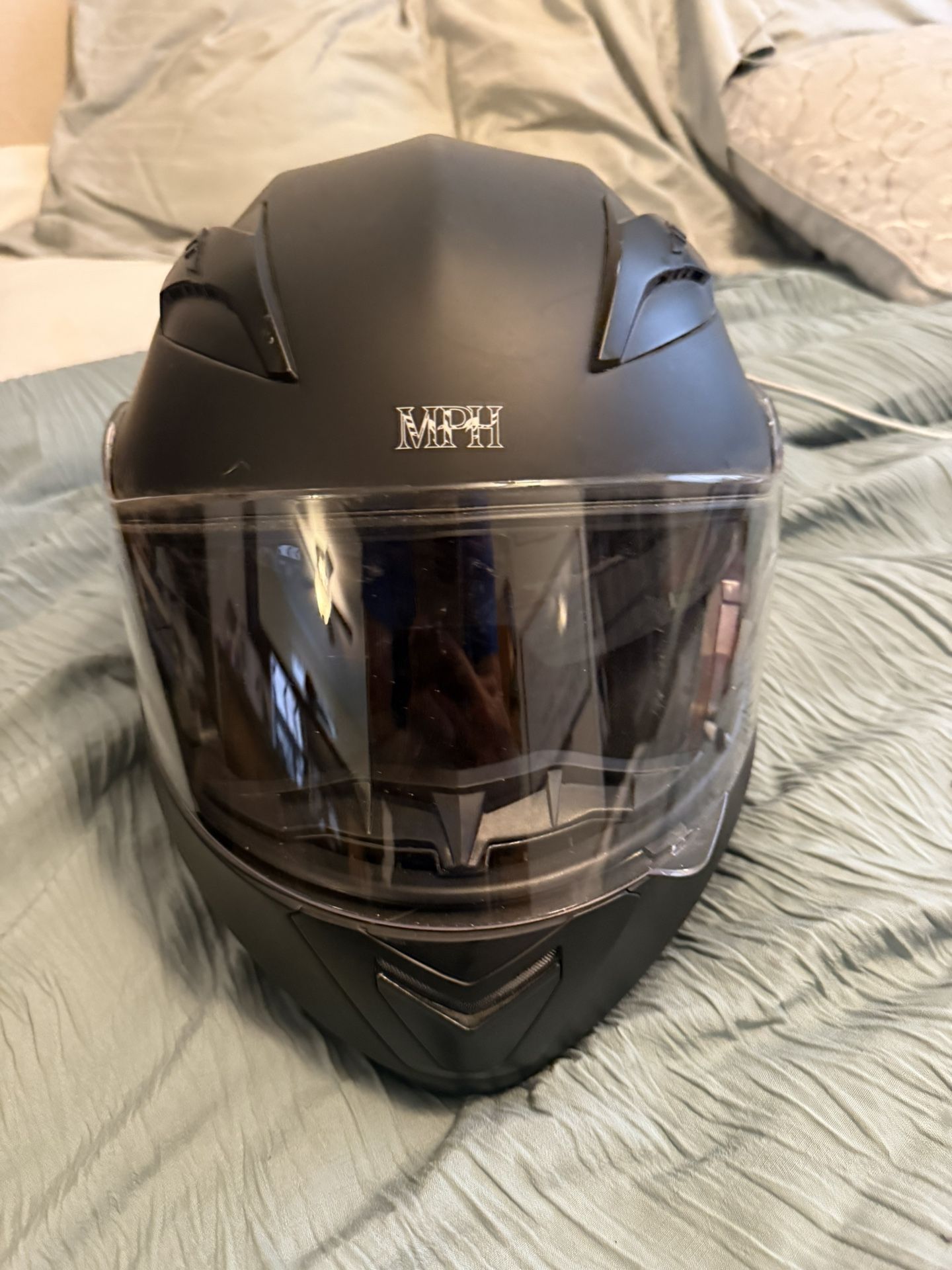 DOT Certified Motorcycle Helmet (L)