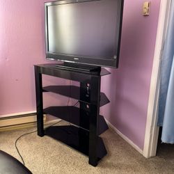 Black TV Stand 