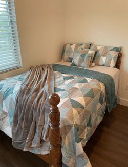 Twin XL Bed Frame And Spring Box ( Mattress Not Included)