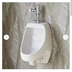 1.0 GPF Urinal with Siphon Jet Flush Action in. White