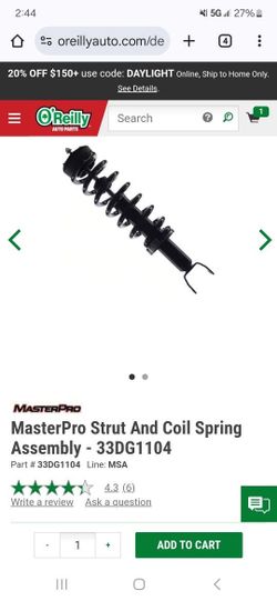 Strut And Coil 4x4 Ram