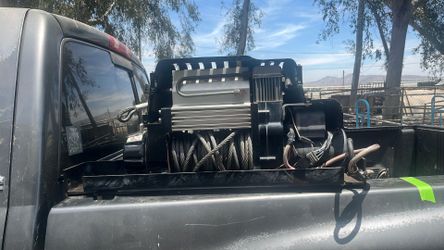 Warn winch power plant
