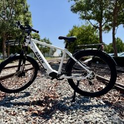 Kasen Cross Electric Bike 500W Motor - White  - Samsung Battery -  NEW $400 - MSRP $1,799