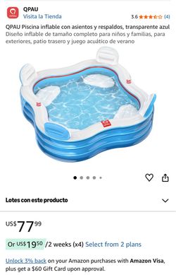 QPAU Piscina inflable