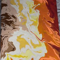 Acrylic Painting  *Bacon, Eggs w/ Cheese*