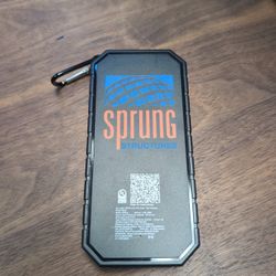Sprung Structures Branded Solar Power Bank 10000mAh/15W
