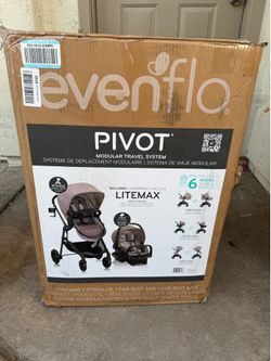 NEW! Evenflo Pivot Travel System