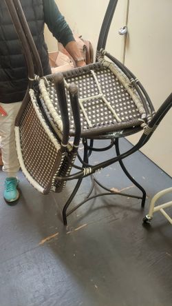 2 Set Of Chairs Plus An Outdoor Table 