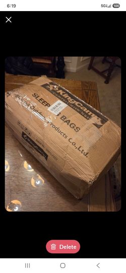 SLEEPING BAG - NEW IN BOX!
