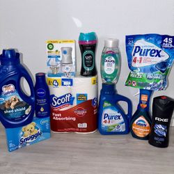 Laundry, Cleaning And Personal Care Bundle
