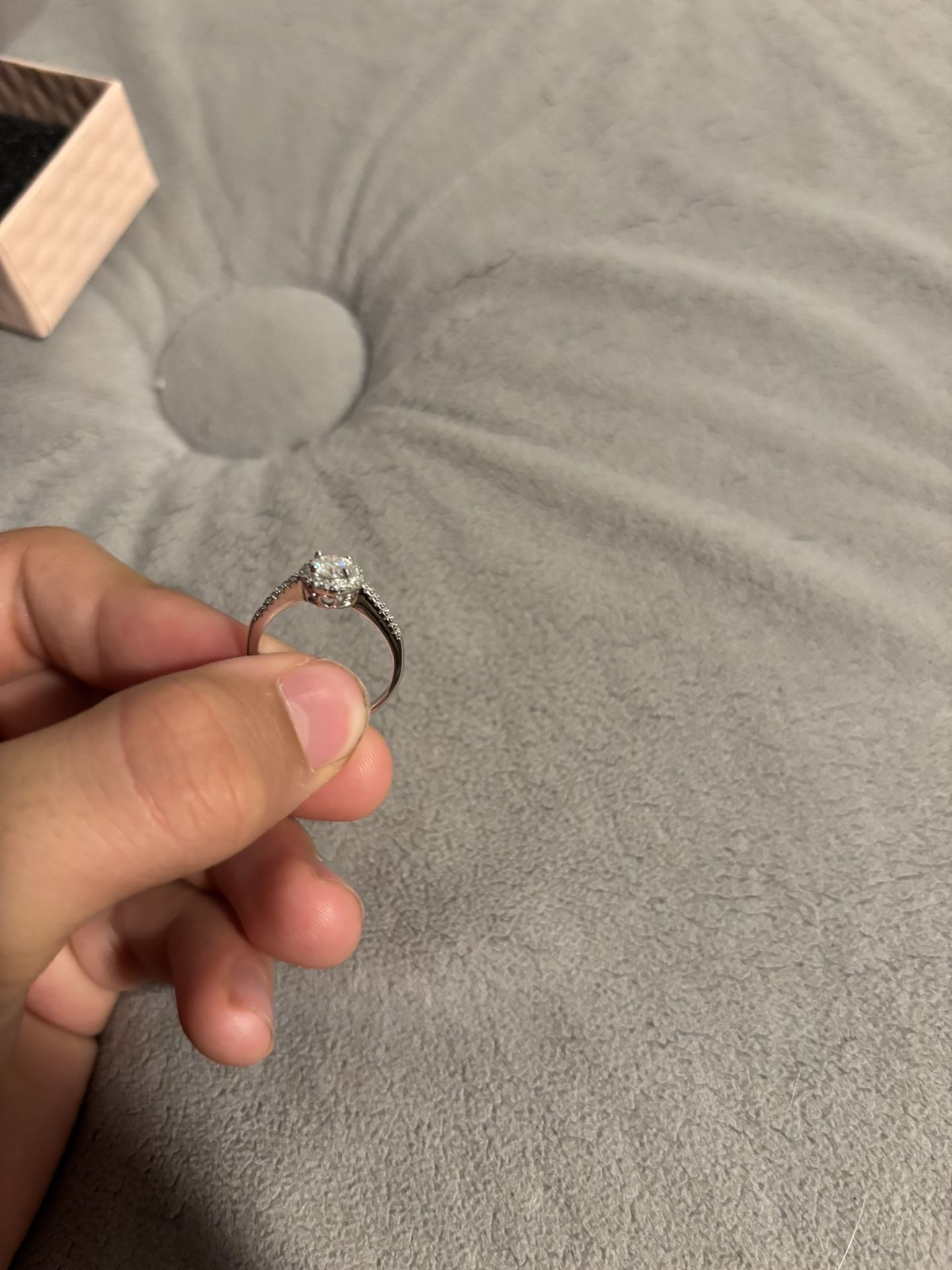 Moissanite Ring 💍 (PASSES TESTER)
