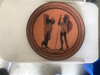 Ancient Greek plate